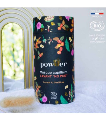 MASQUE CAPILLAIRE LAVANT "NO POO" 100GR