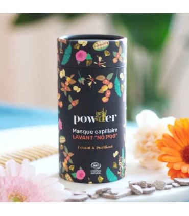 MASQUE CAPILLAIRE LAVANT "NO POO" 100GR