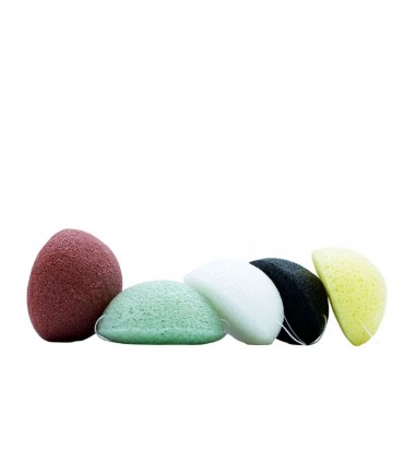 ÉPONGE KONJAC NOIR CHARBON