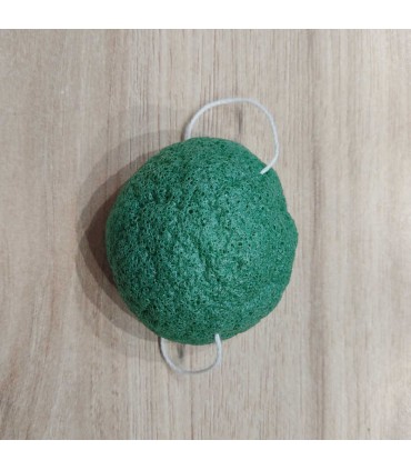 ÉPONGE KONJAC VERTE THÉ VERT