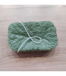 ÉPONGE KONJAC XL CORPS THÉ VERT