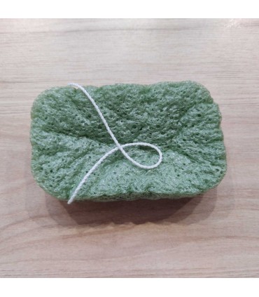 ÉPONGE KONJAC XL CORPS THÉ VERT