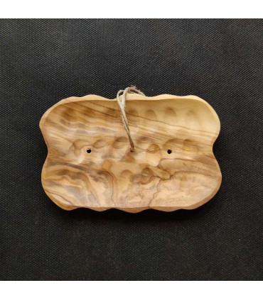 PORTE-SAVON RECTANGULAIRE EN OLIVIER