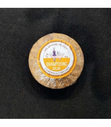 SHAMPOING SOLIDE CAMOMILLE/CURCUMA CH BLONDS/CHATAINS 80G (HE)