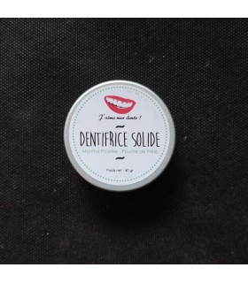 DENTIFRICE SOLIDE AVEC BOÎTE 40GR J'AIME MES DENTS