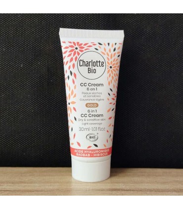 CC CREAM 6 EN 1 GOLD 30ML