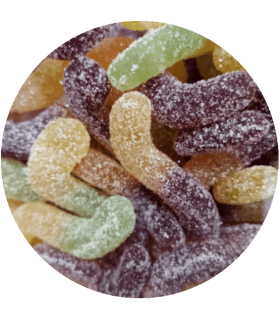 BONBON VERS ACIDULES VEGAN Bio 100g