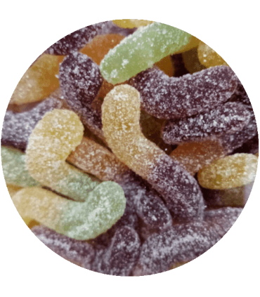 BONBON VERS ACIDULES VEGAN Bio 100g