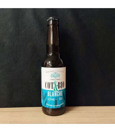 BIÈRE BLANCHE 33CL COT&BIO