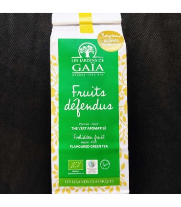 THÉ VERT FRUITS DÉFENDUS 100G SACHET