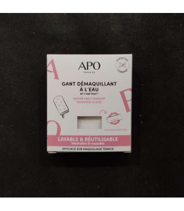 GANT DÉMAQUILLANT À L'EAU