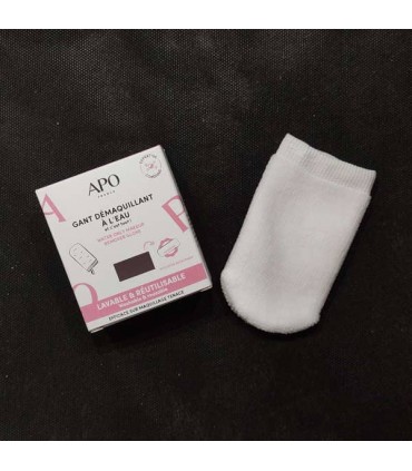 GANT DÉMAQUILLANT À L'EAU