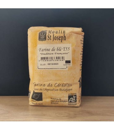 FARINE DE BLÉ T55 1KG