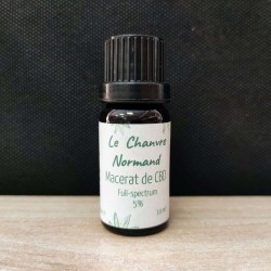 HUILE Bio CBD 5% 10ML LE CHANVRE NORMAND