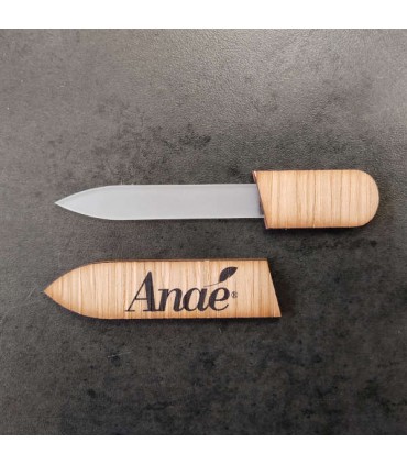 LIME À ONGLES VERRE ÉTUI BOIS ANAÉ