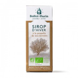 SIROP D'HIVER À LA PROPOLIS DE NOS TERROIRS 100ML