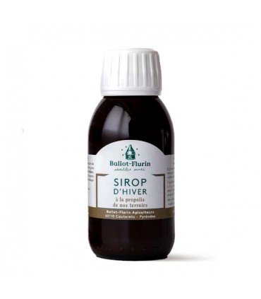 SIROP D'HIVER À LA PROPOLIS DE NOS TERROIRS 100ML