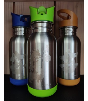 GOURDE LOOPY "RENARDS" CARAMEL 400ML