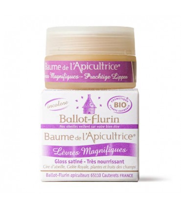 BAUME DE L'APICULTRICE LÈVRES MAGNIFIQUES 15ML