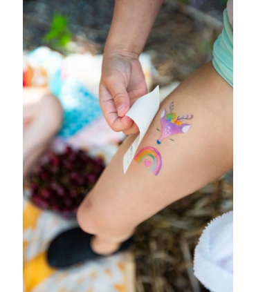 TATOUAGE ÉPHÉMÈRE ENFANT FÉERIE X2 PLANCHES