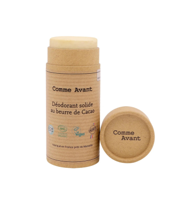 DÉODORANT SOLIDE AU BEURRE DE CACAO 60G