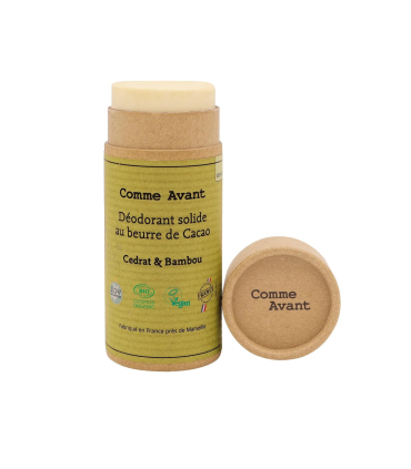 DÉODORANT SOLIDE CÉDRAT & BAMBOU 60G