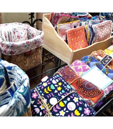 LINGETTE DEMAQUILLANTE COTON 10X10CM