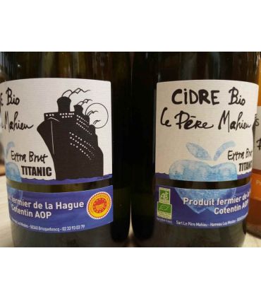 CIDRE TITANIC EXTRA BRUT 75CL