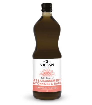HUILE DE TOURNESOL DÉSODORISÉE VIGEAN 1L