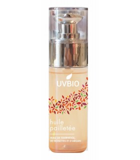 HUILE PAILLETÉE BIO 50ML UVBIO