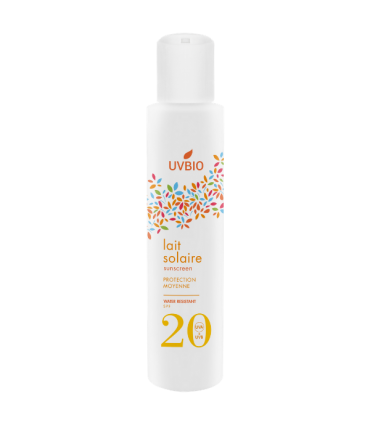 LAIT SOLAIRE BIO SPF20 100ML UVBIO