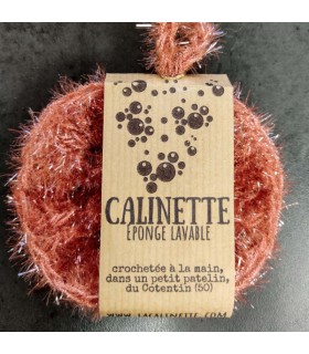 EPONGE ROUGE ARGILE  LA CALINETTE