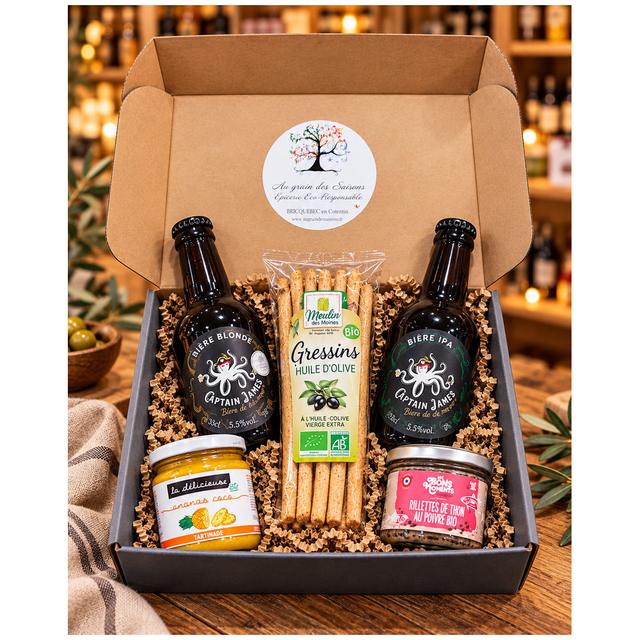 Coffret cadeau L'Apéro du Cotentin pour Noël 2026
