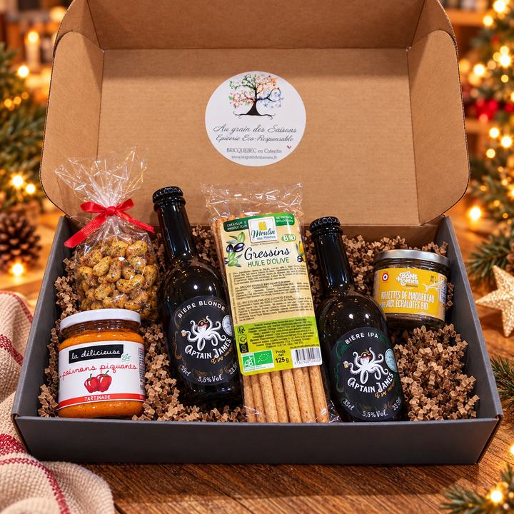 Coffret cadeau L'Apéro du Cotentin pour Noël 2026